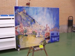 Concurso de Pintura al aire Libre en Mula 2010